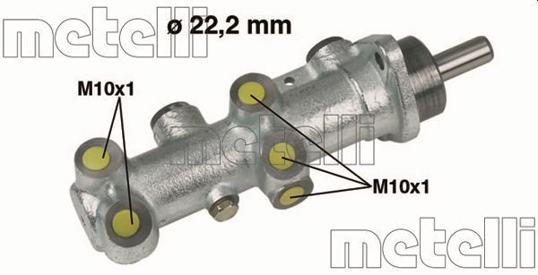 METELLI 05-0241: Huvudbromscylinder