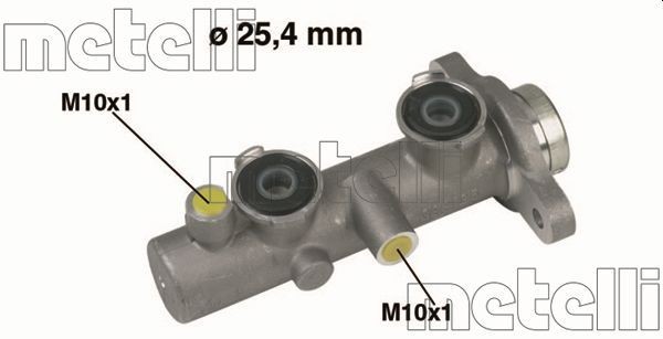 METELLI 05-0249: Huvudbromscylinder