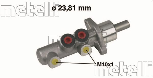METELLI 05-0259: Pompa centrala, frana