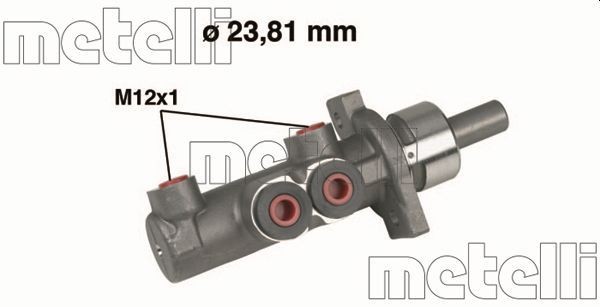 METELLI 05-0280: Peapiduri silinder
