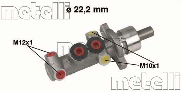 METELLI 05-0310: Huvudbromscylinder