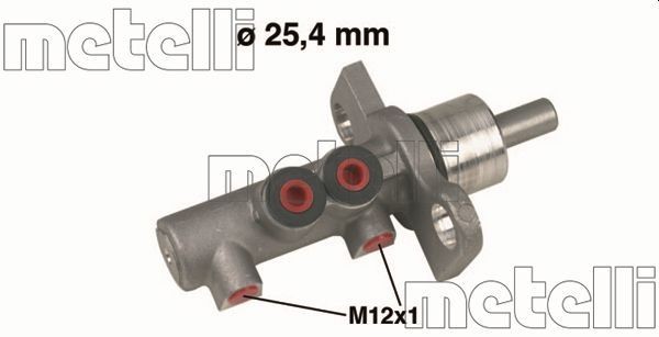 METELLI 05-0369: Pompa centrala, frana