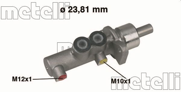 METELLI 05-0378: Peapiduri silinder