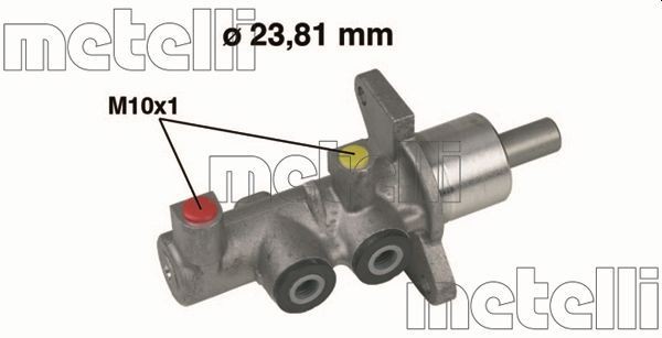 METELLI 05-0379: Pompa centrala, frana