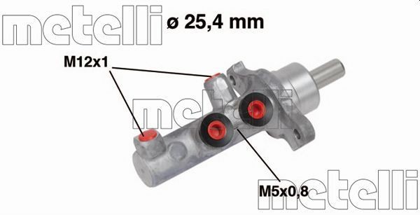 METELLI 05-0569: Peapiduri silinder