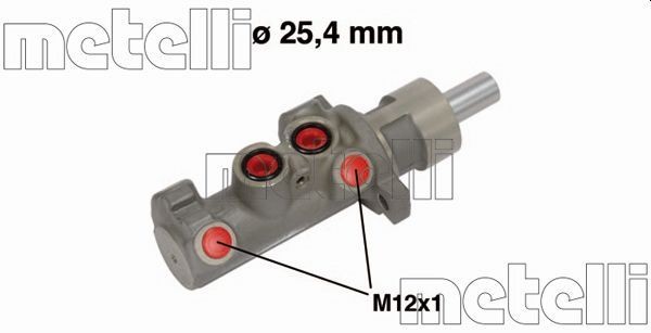 METELLI 05-0642: Peapiduri silinder