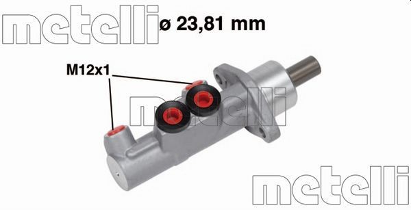 METELLI 05-0687: Pompa centrala, frana