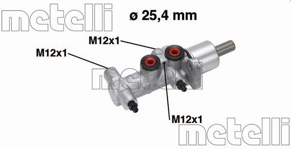 METELLI 05-0766: Pompa centrala, frana