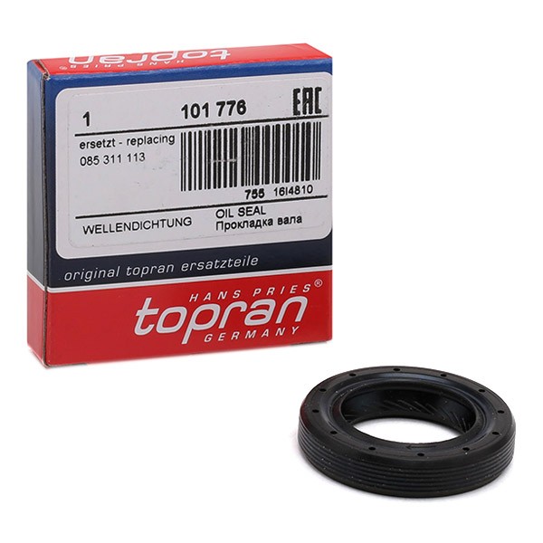 TOPRAN 101 776: Võlli rõngastihend, veovõll