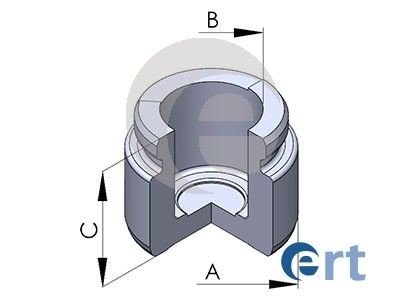 ERT 150675-C: Kolvid, pidurisadul Tagasild