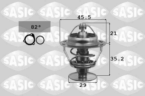 SASIC 3371541: Termostaat, Jahutusvedelik