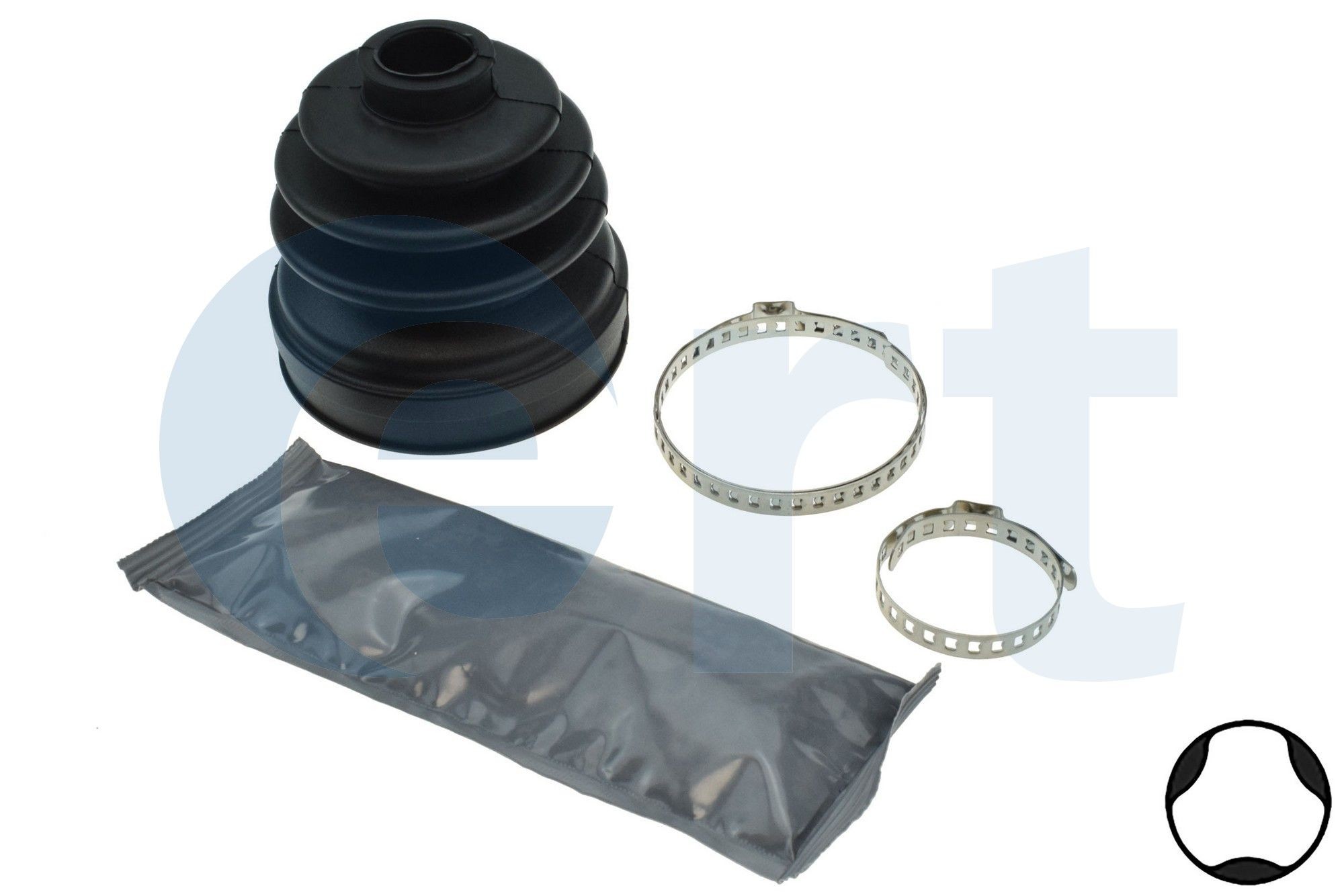 ERT 500365: Kaitsekummikomplekt, veovõll