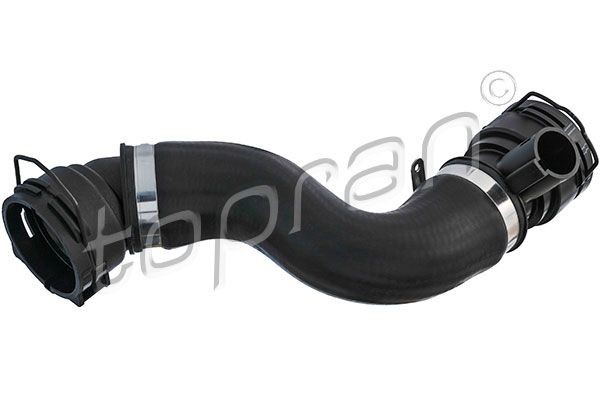 TOPRAN 502 155: Furtun radiator superior dreapta, Radiator motor, cu cuplaje rapide