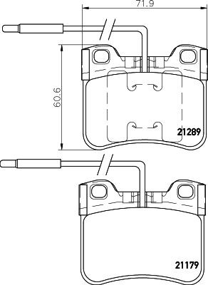 MINTEX MDB1483: Piduriklotsid