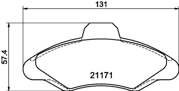 MINTEX MDB1493: Piduriklotsid