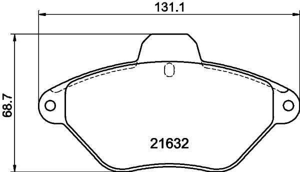 MINTEX MDB1630: Piduriklotsid koos lisadega