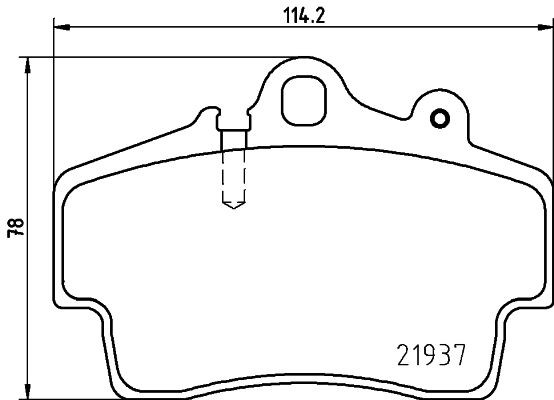 MINTEX MDB1873: Piduriklotsid