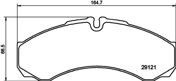 MINTEX MDB2026: Piduriklotsid