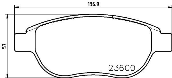 MINTEX MDB2186: Piduriklotsid koos lisadega, koos pidurisadula kruvidega