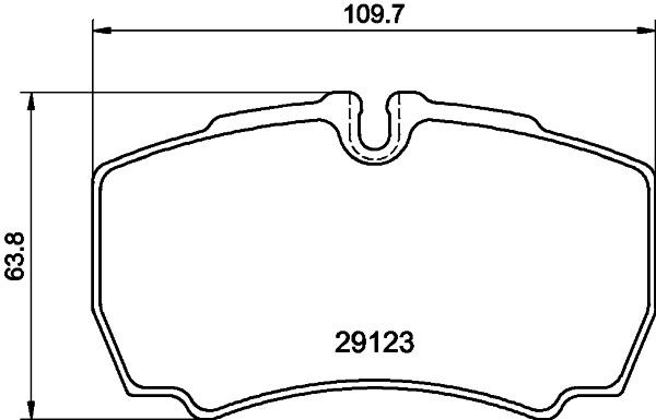 MINTEX MDB2282: Piduriklotsid koos pidurisadula kruvidega