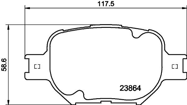 MINTEX MDB2291: Piduriklotsid