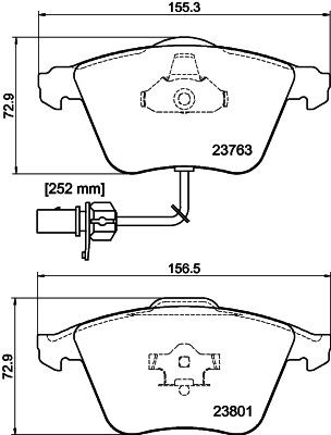 MINTEX MDB2648: Piduriklotsid
