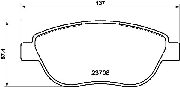 MINTEX MDB2663: Piduriklotsid koos lisadega, koos pidurisadula kruvidega