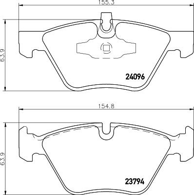 MINTEX MDB2699: Piduriklotsid