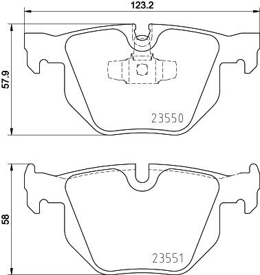 MINTEX MDB2717: Piduriklotsid