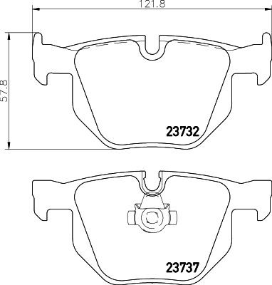 MINTEX MDB2719: Piduriklotsid