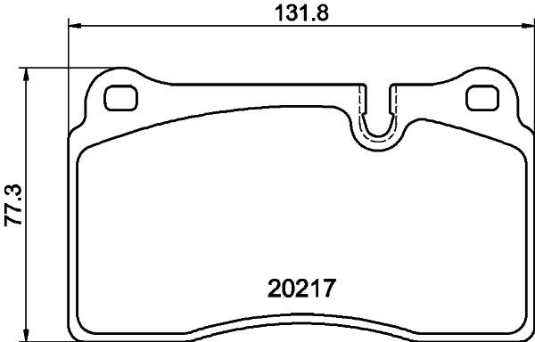 MINTEX MDB2829: Piduriklotsid