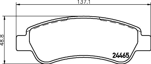 MINTEX MDB2850: Piduriklotsid koos lisadega, koos pidurisadula kruvidega