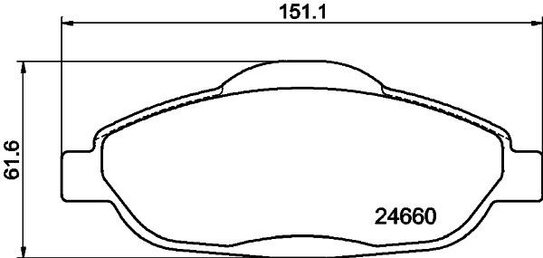 MINTEX MDB2950: Piduriklotsid koos lisadega, koos pidurisadula kruvidega