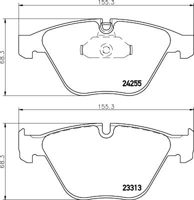 MINTEX MDB2960: Piduriklotsid