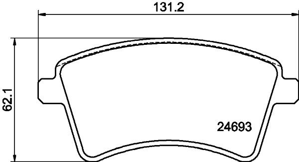 MINTEX MDB2963: Piduriklotsid koos pidurisadula kruvidega
