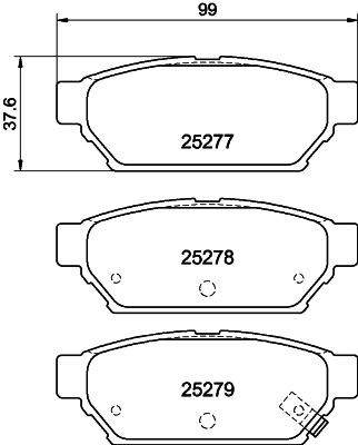 MINTEX MDB3229: Plaquettes de frein