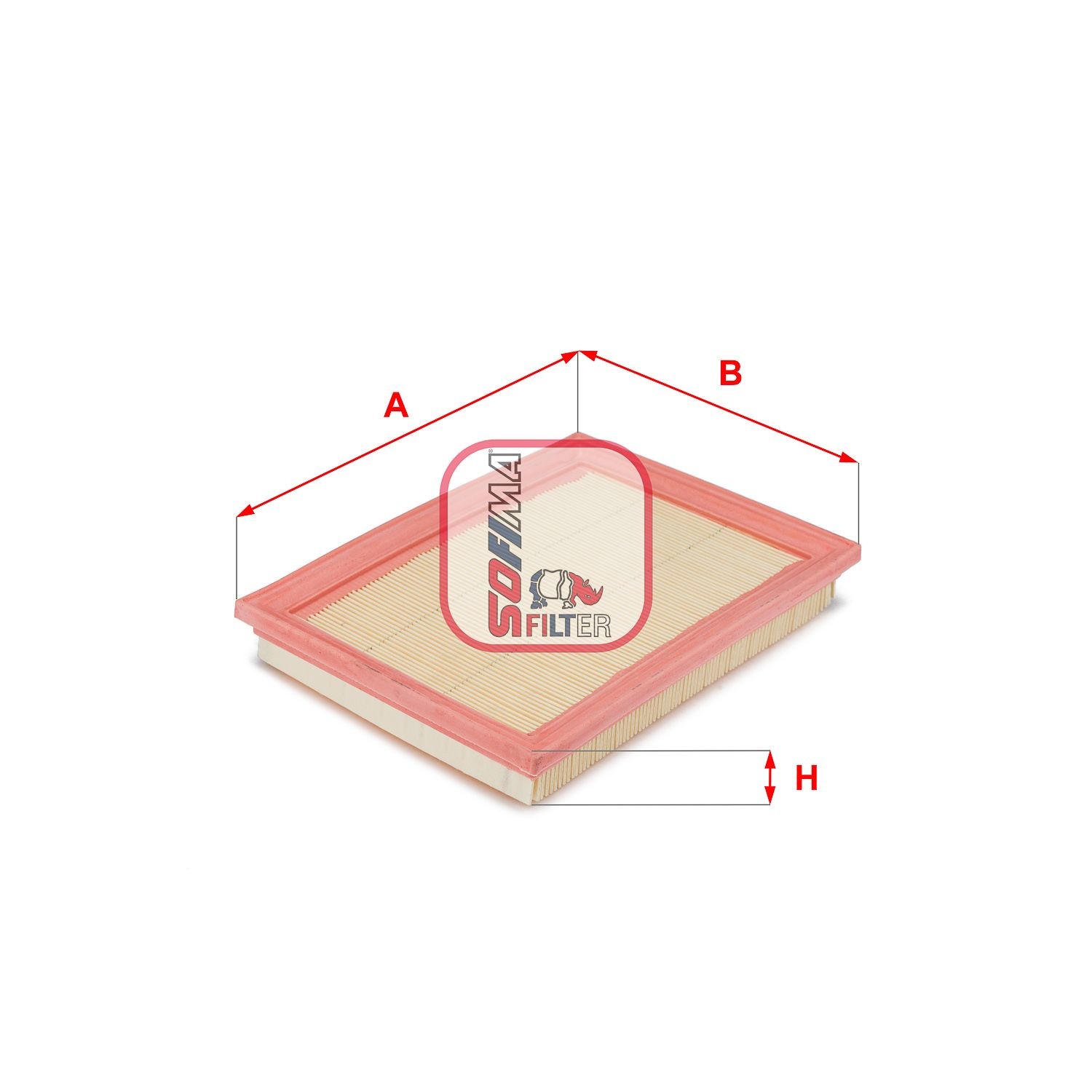 SOFIMA S 0802 A: Filtro aria