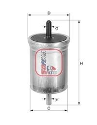 SOFIMA S 1513 B: Kütusefilter