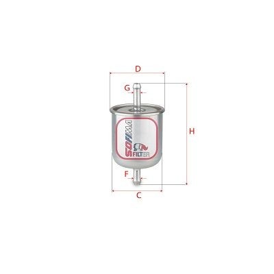SOFIMA S 1529 B: Kütusefilter