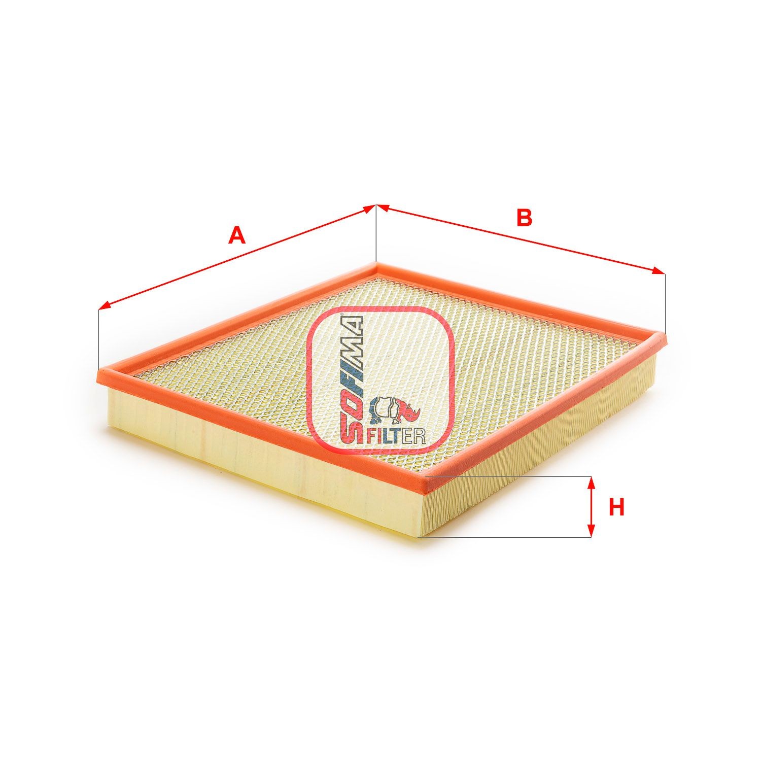 SOFIMA S 1710 A: Filtro aria