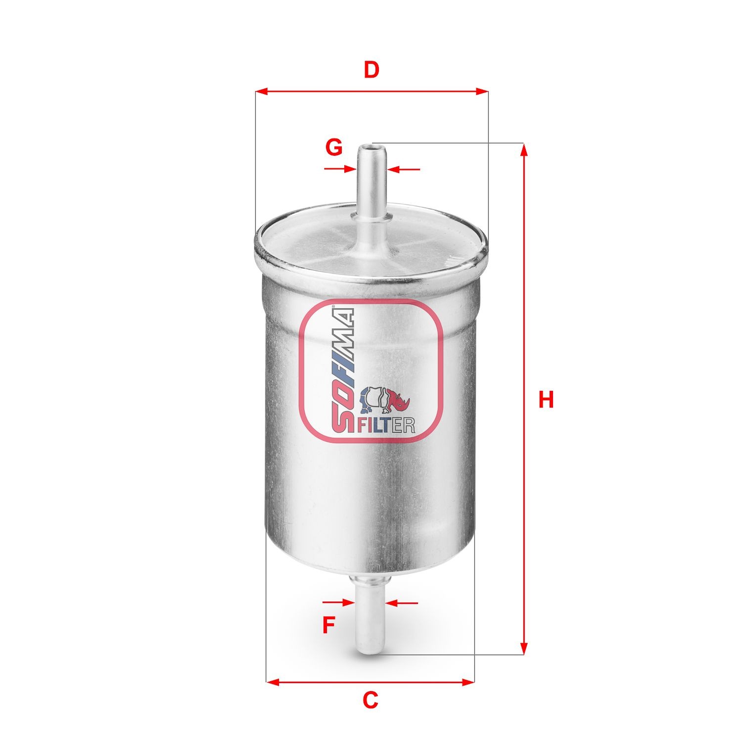 SOFIMA S 1710 B: Kütusefilter