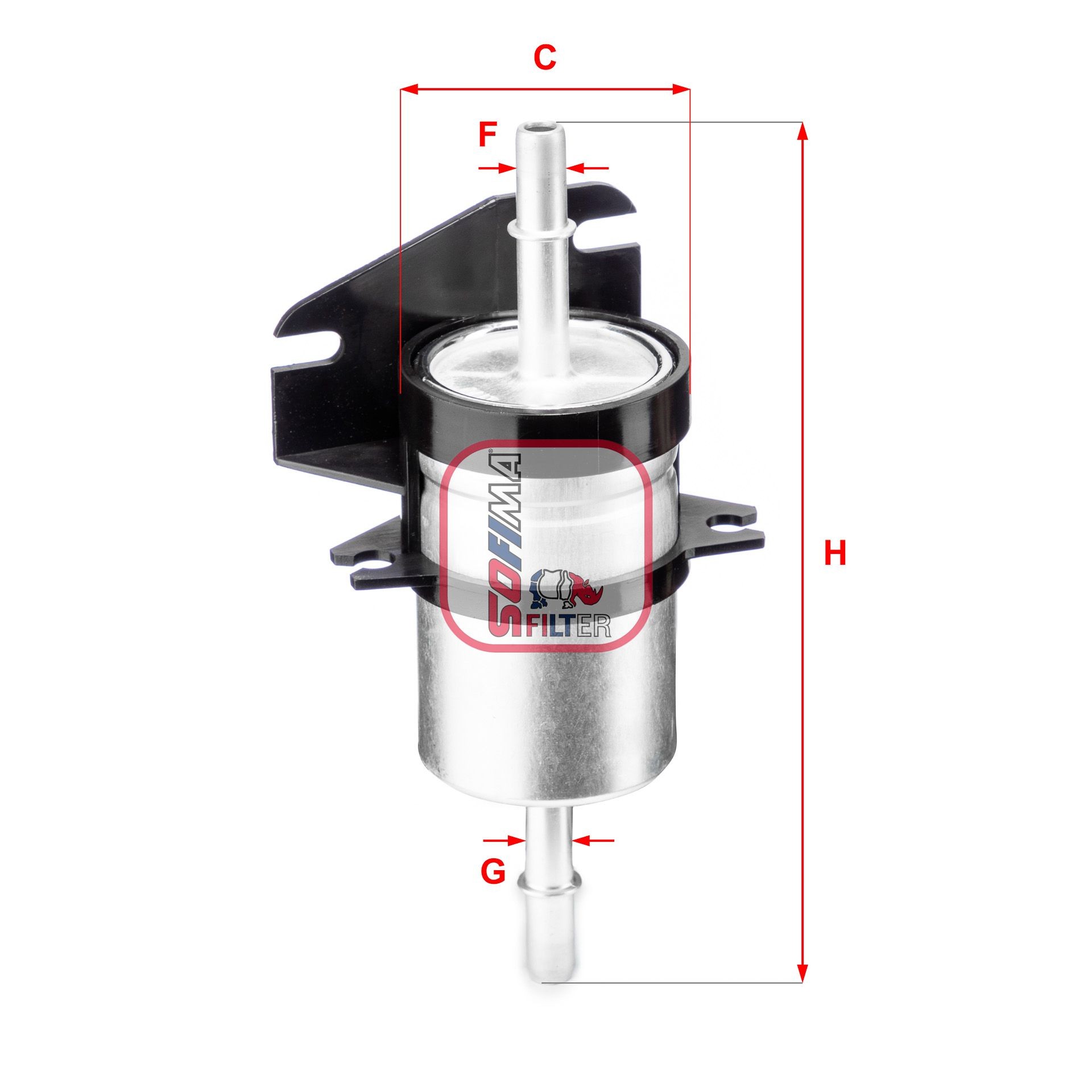 SOFIMA S 1740 B: Filtru combustibil