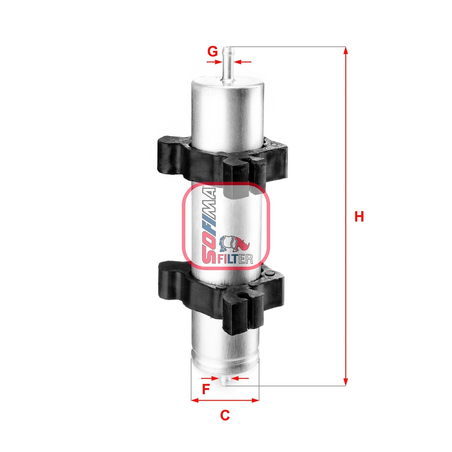 SOFIMA S 1824 B: Kütusefilter