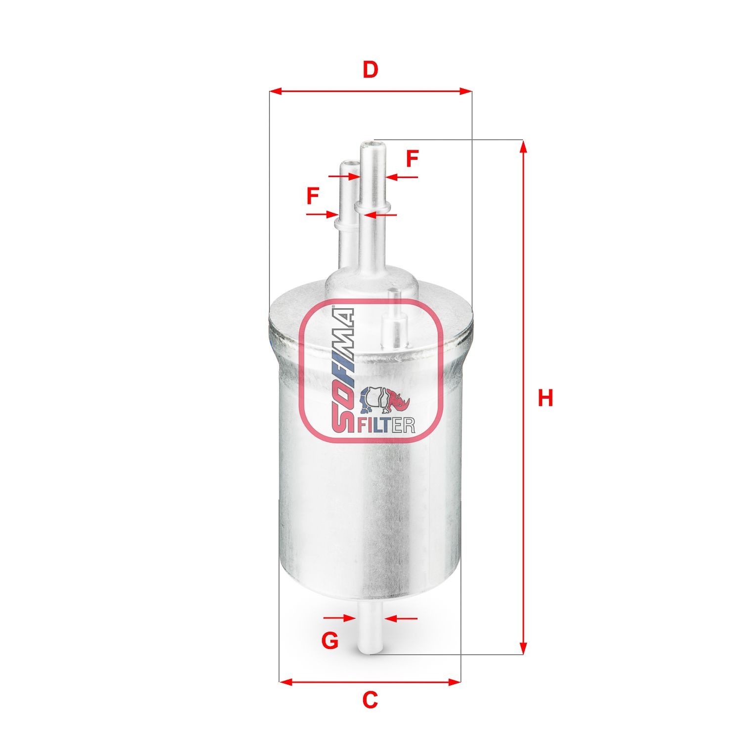 SOFIMA S 1840 B: Kütusefilter