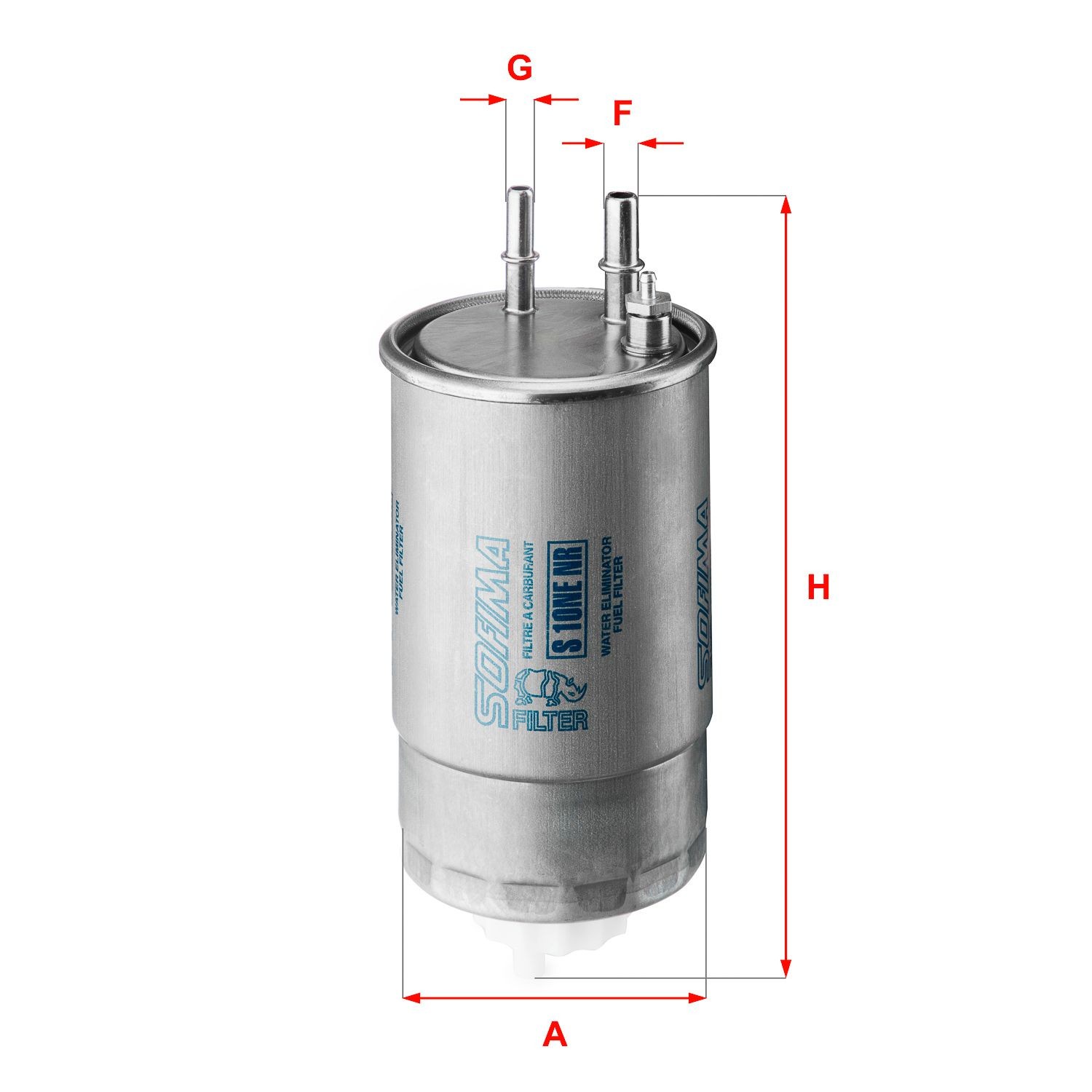 SOFIMA S 1ONE NR: Filtru combustibil