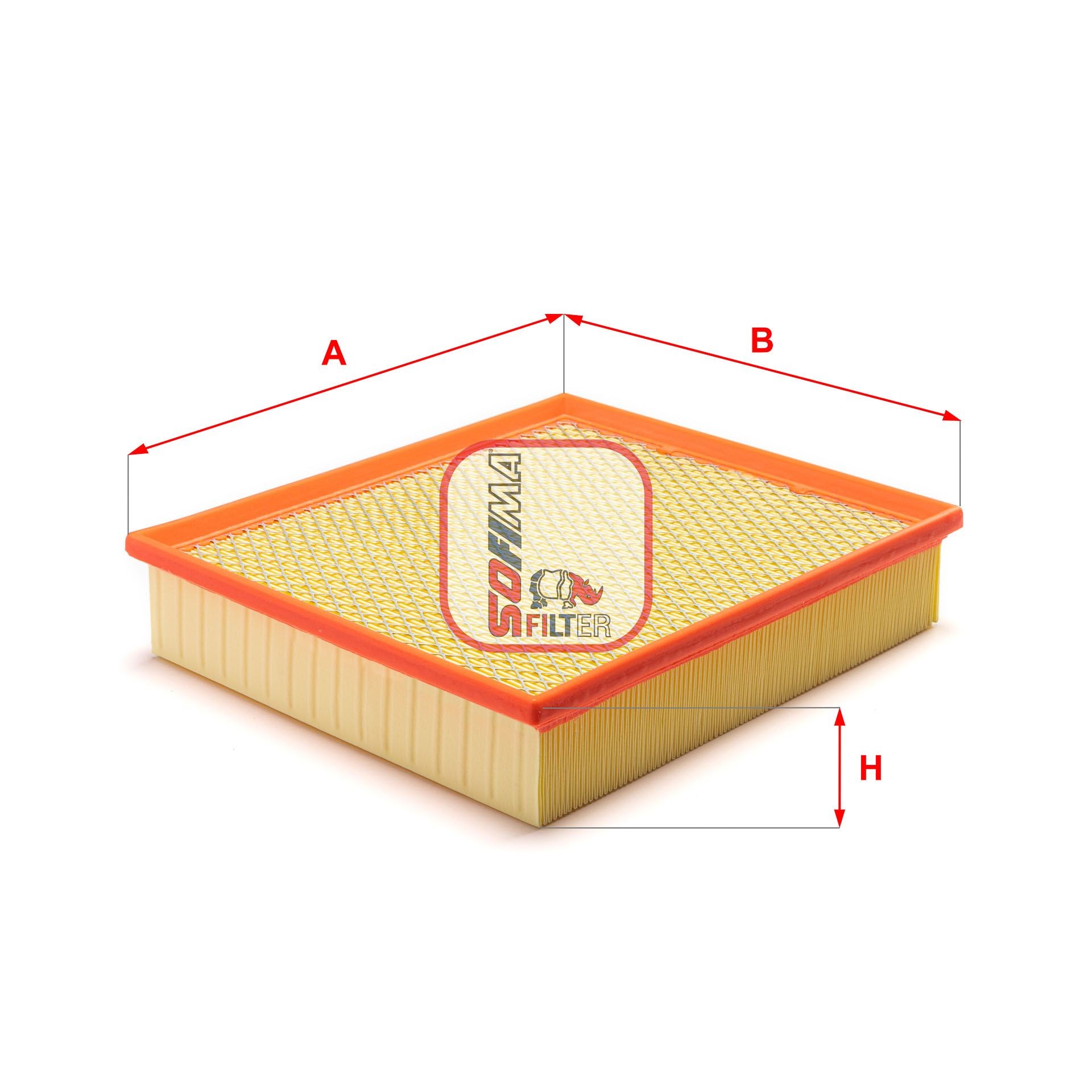 SOFIMA S 3100 A: Filtro aria