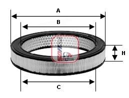 SOFIMA S 4200 A: Õhufilter