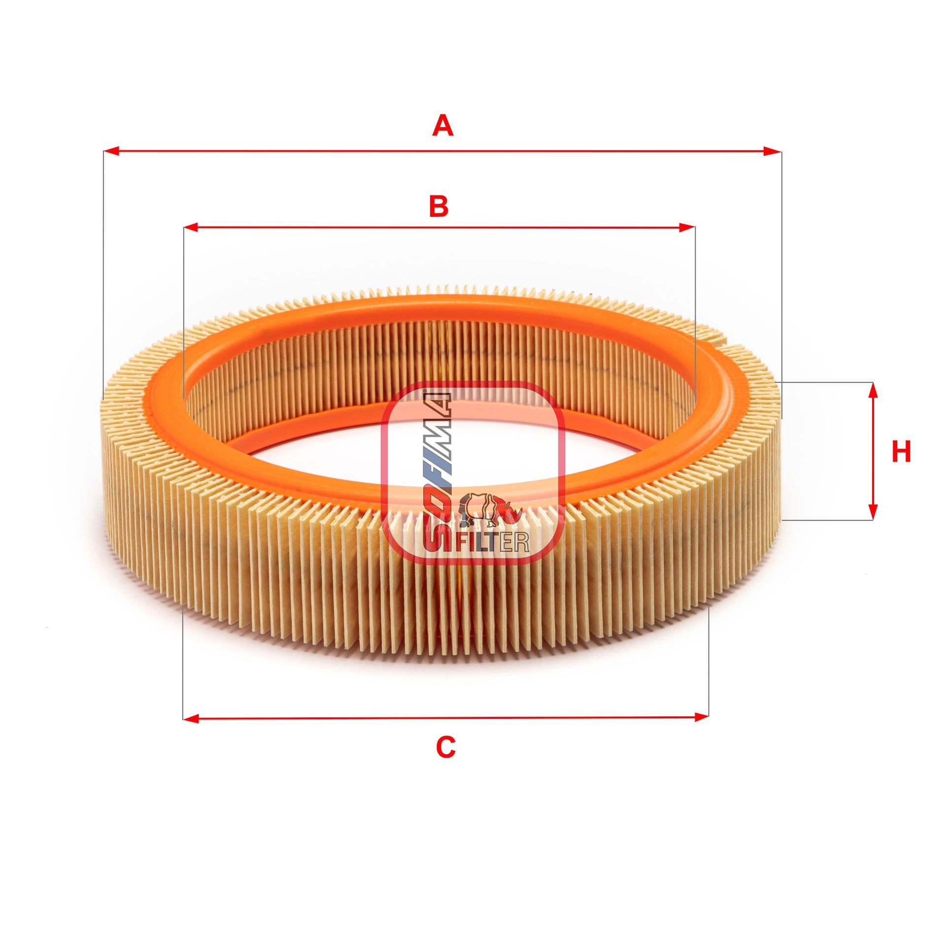 SOFIMA S 4360 A: Õhufilter