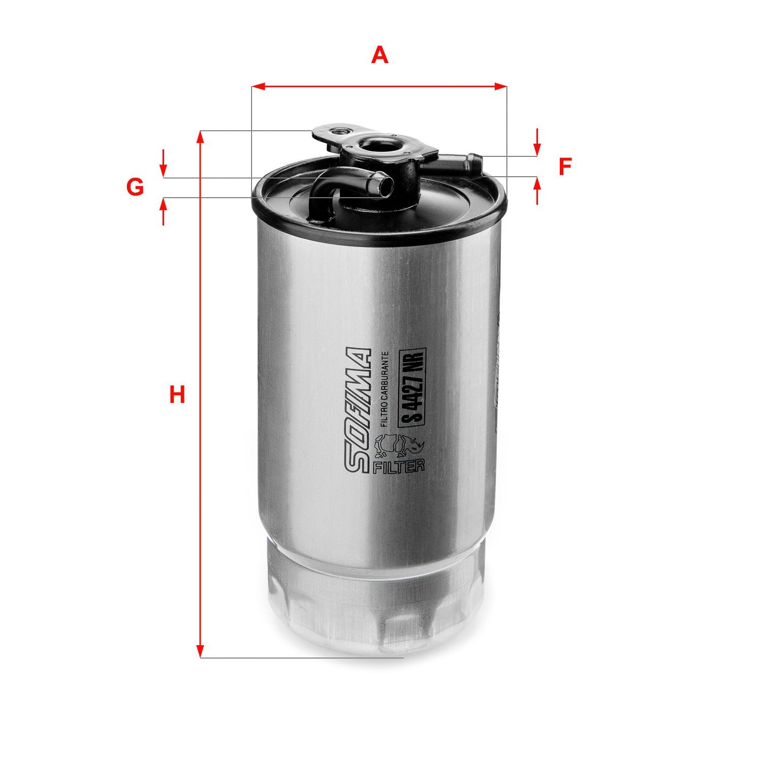 SOFIMA S 4427 NR: Kütusefilter