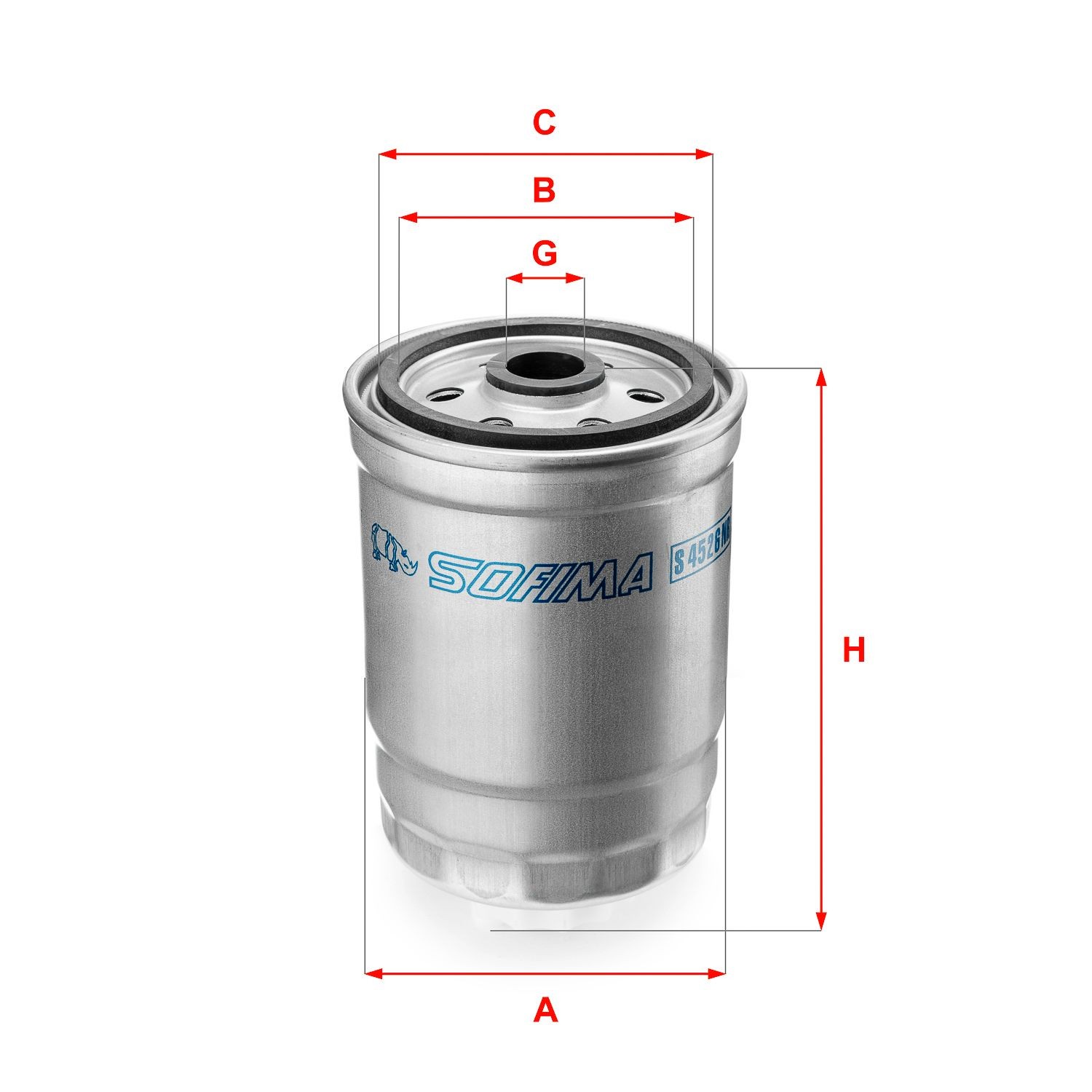 SOFIMA S 4526 NR: Kütusefilter